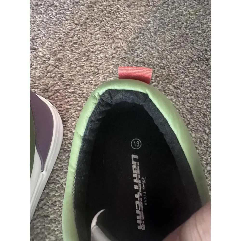 Buzz Lightyear Disney Shoes - White, Green, and Purple - Picture 5 of 5